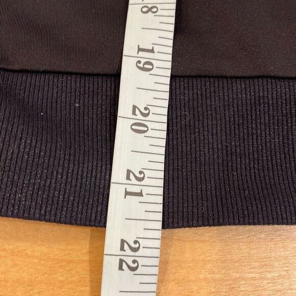 ROCK & REPUBLIC NOIR France BLACKTIE CROPPED SEQUIN SWEATSHIRT Black Medium - Picture 7 of 7